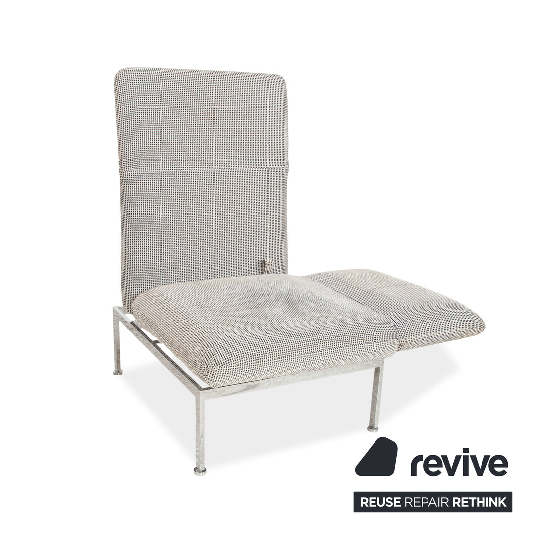 Brühl roro fabric armchair, cream, grey, beige, manual function