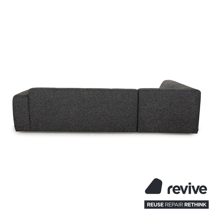 Bullfrog Camp Stoff Ecksofa Grau Recamiere Links Sofa Couch