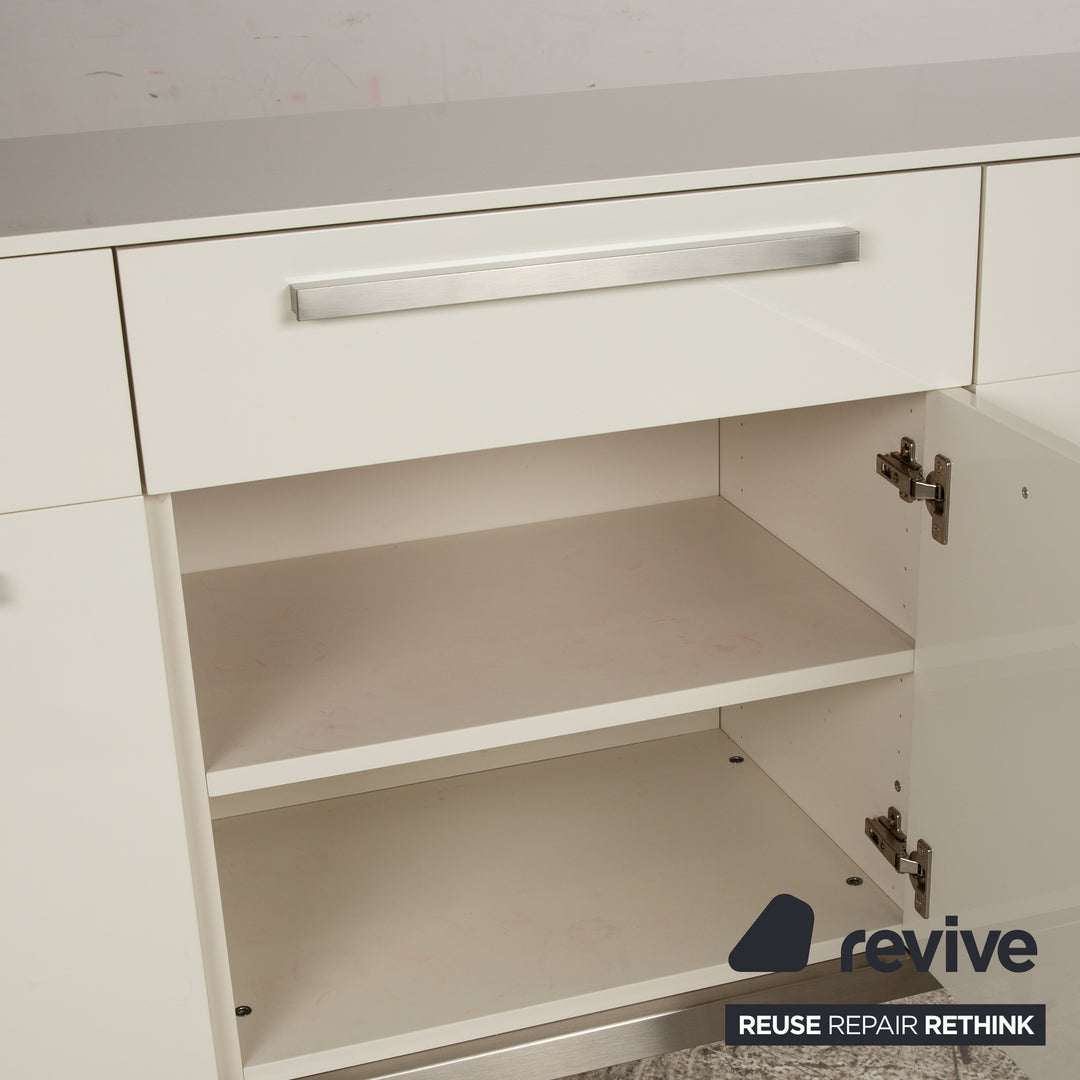 Buffet en bois Cappellini crème