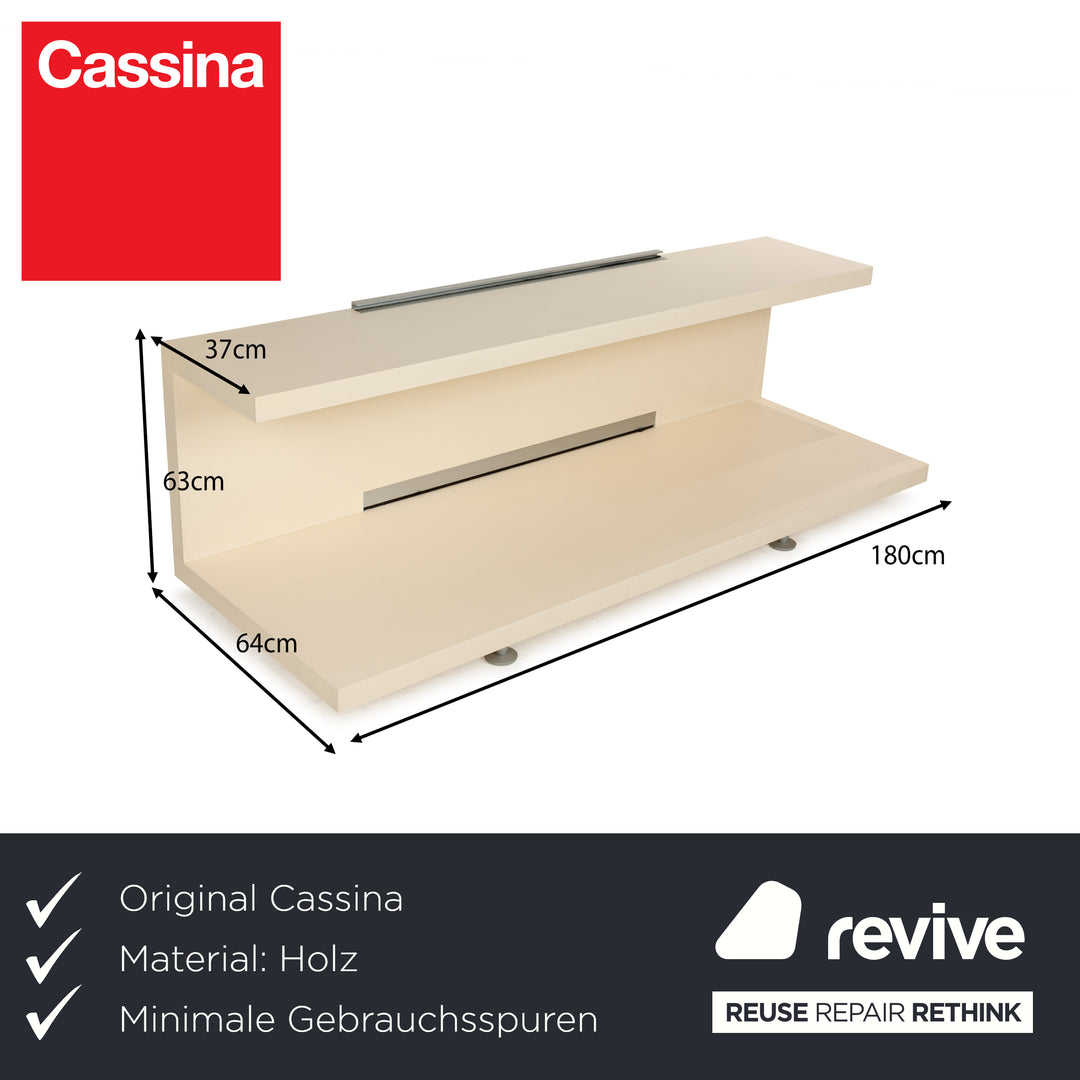 Buffet en bois Cassina crème