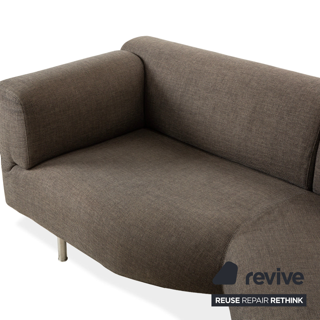 Cassina Met 250 Stoff Ecksofa Grau Sofa Couch