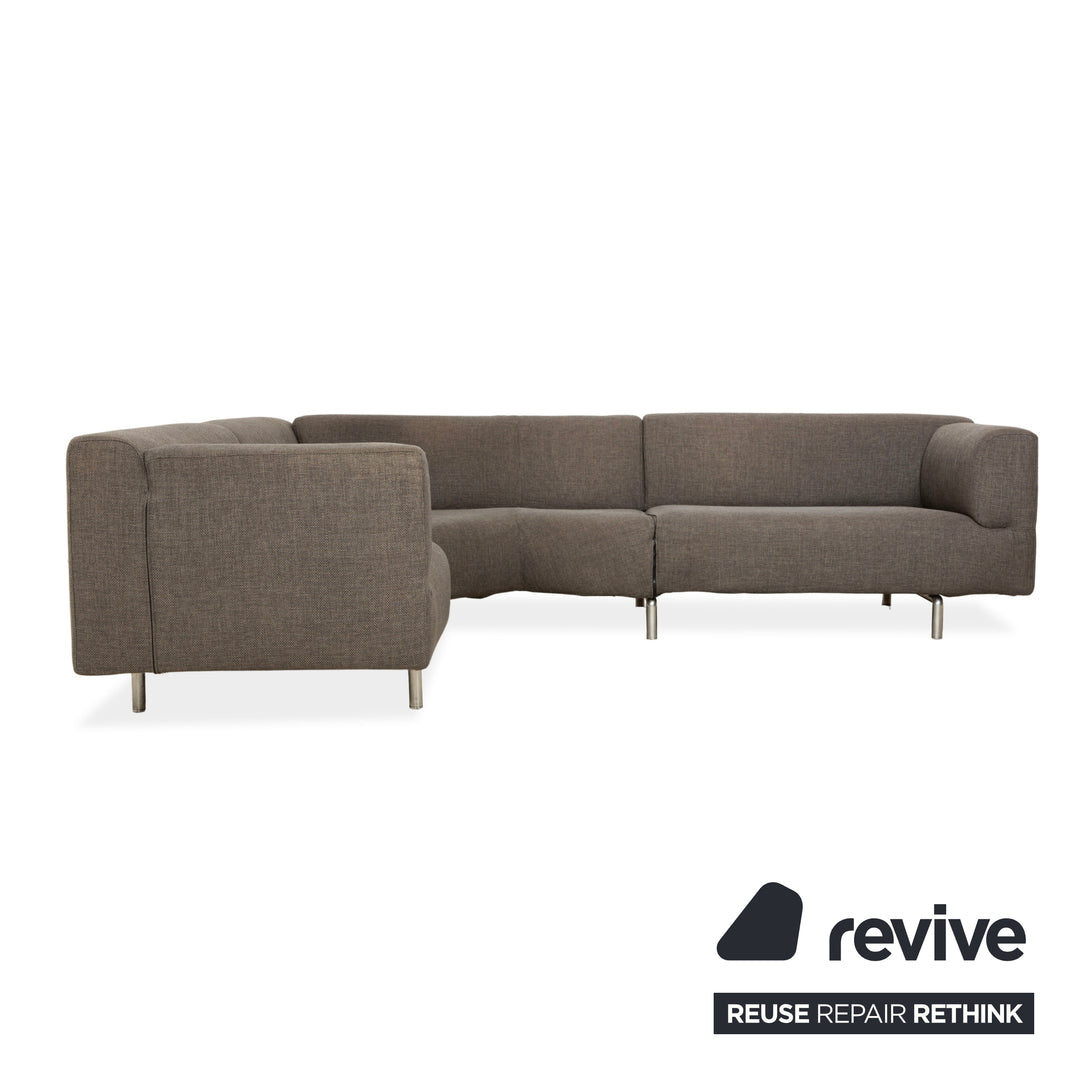 Cassina Met 250 Stoff Ecksofa Grau Sofa Couch