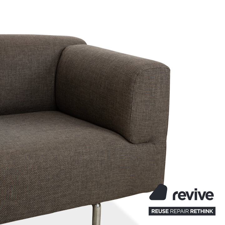 Cassina Met 250 Stoff Ecksofa Grau Sofa Couch