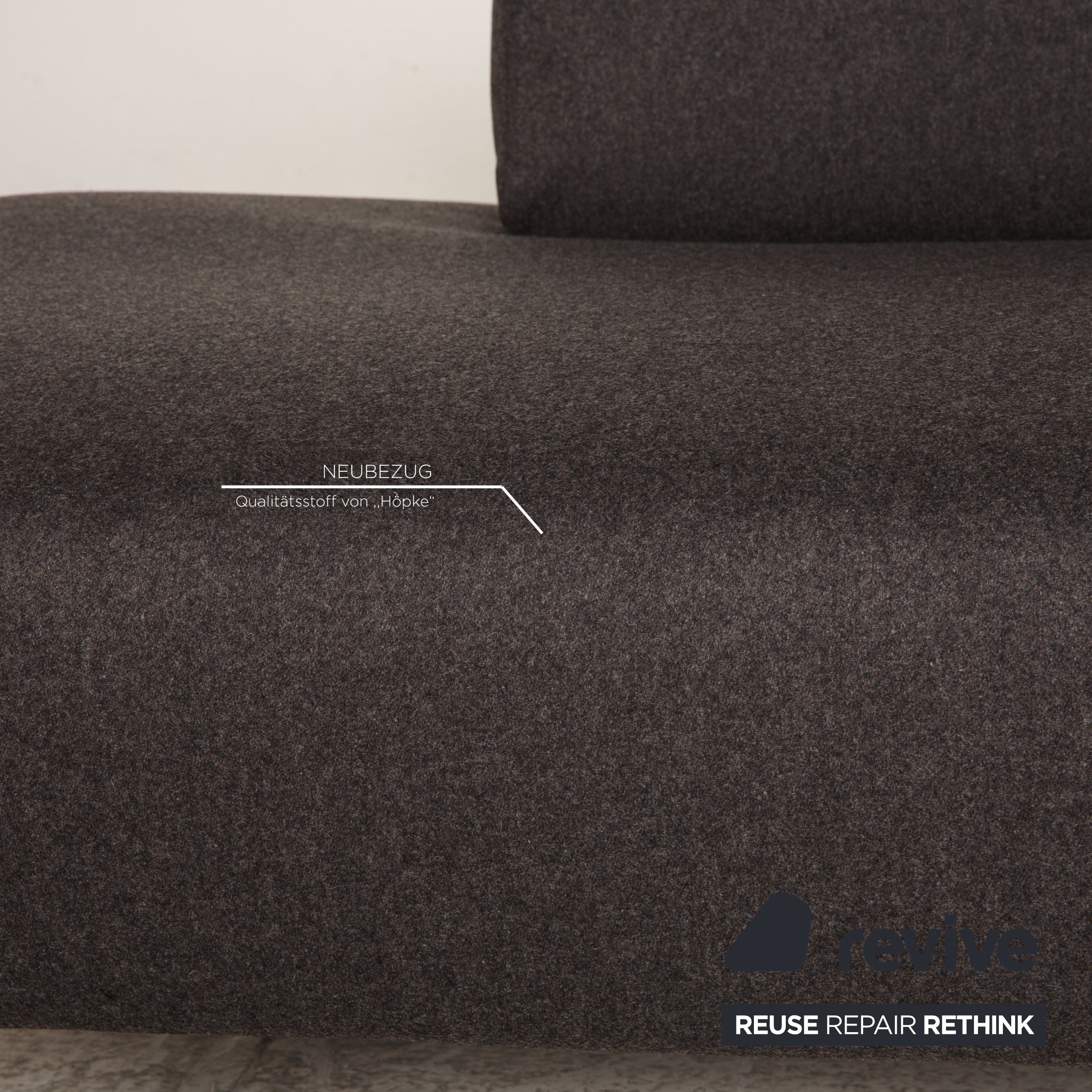 Cassina Met 250 Stoff Liege Grau