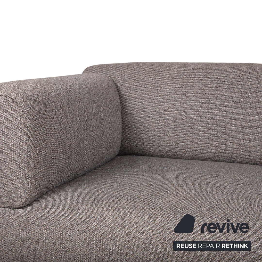 Cassina Met 250 Stoff Zweisitzer Grau Beige Sofa Couch