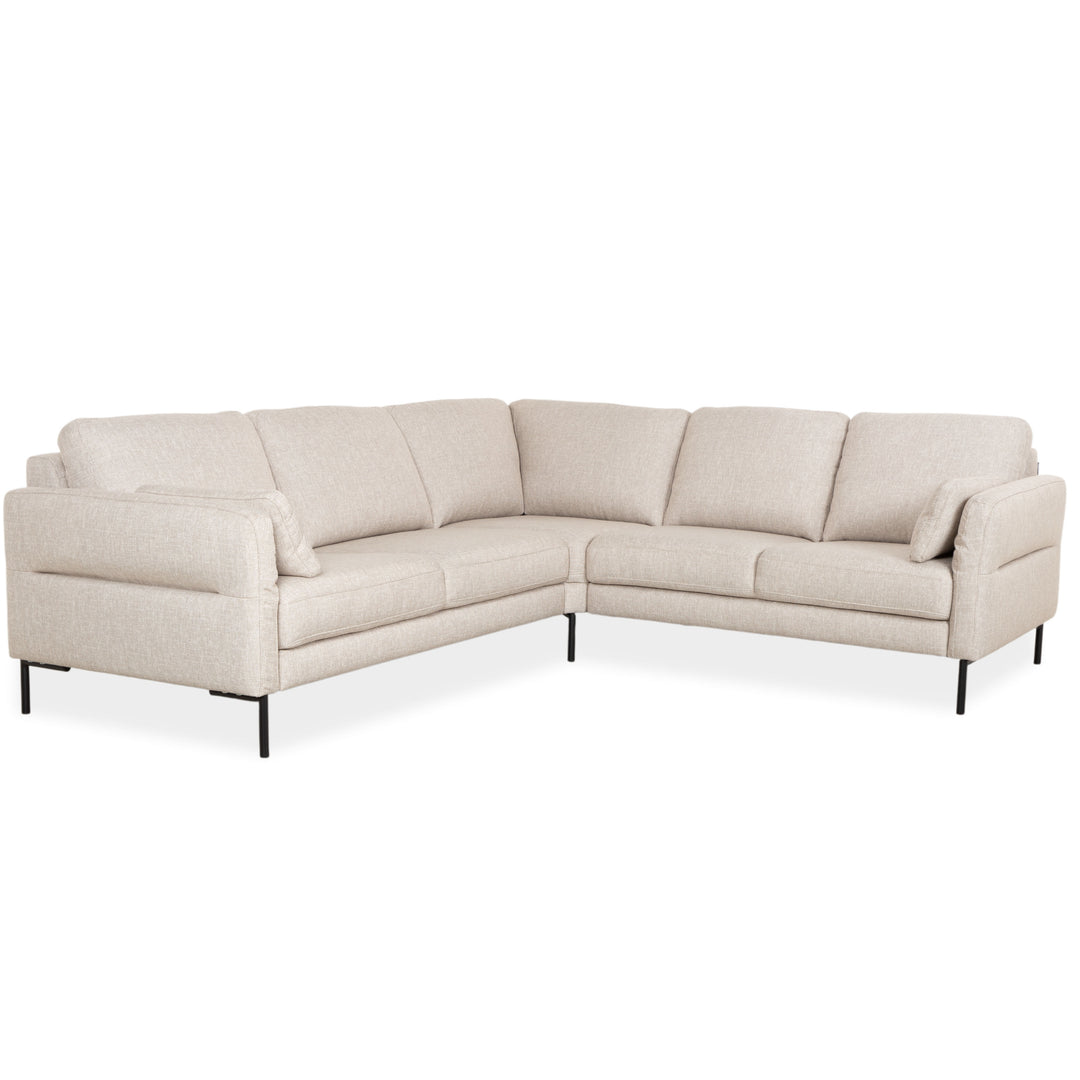 Contur Enna Stoff Ecksofa Beige Sofa Couch