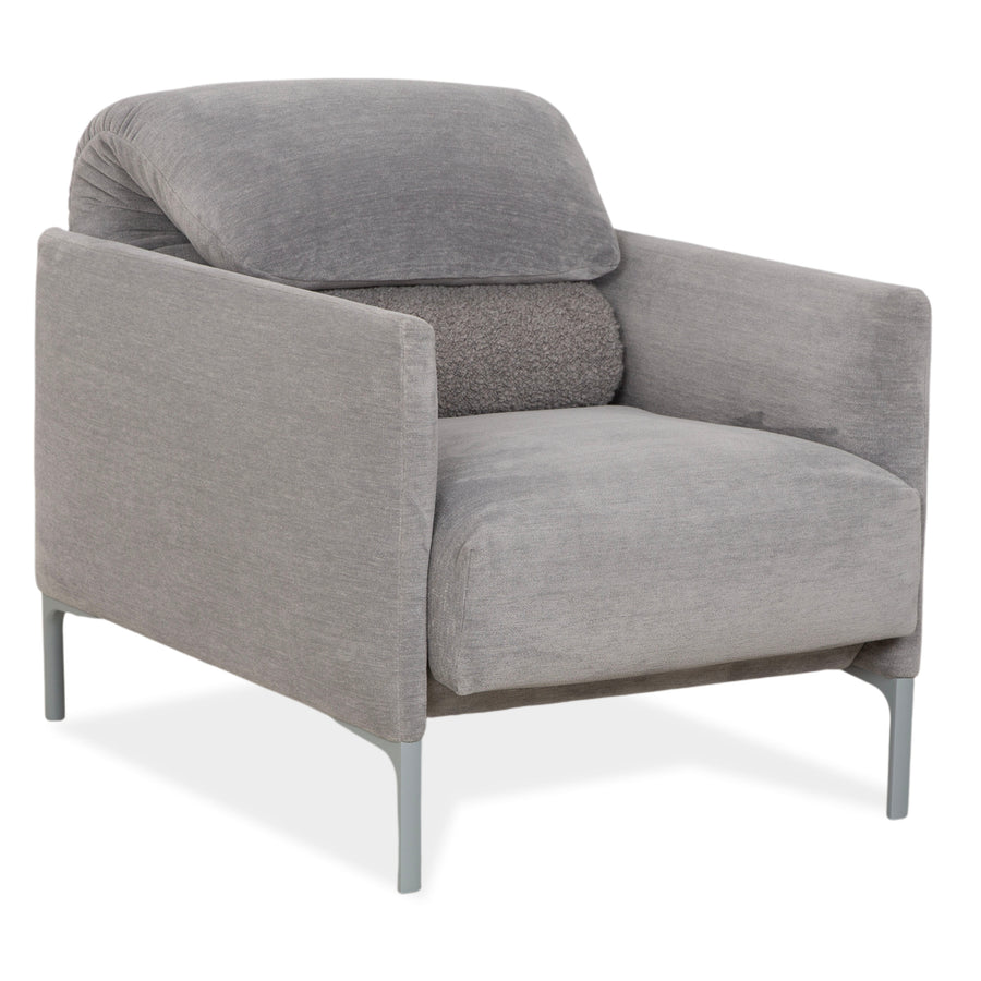 Cor Avalanche Stoff Sessel Grau manuelle Funktion