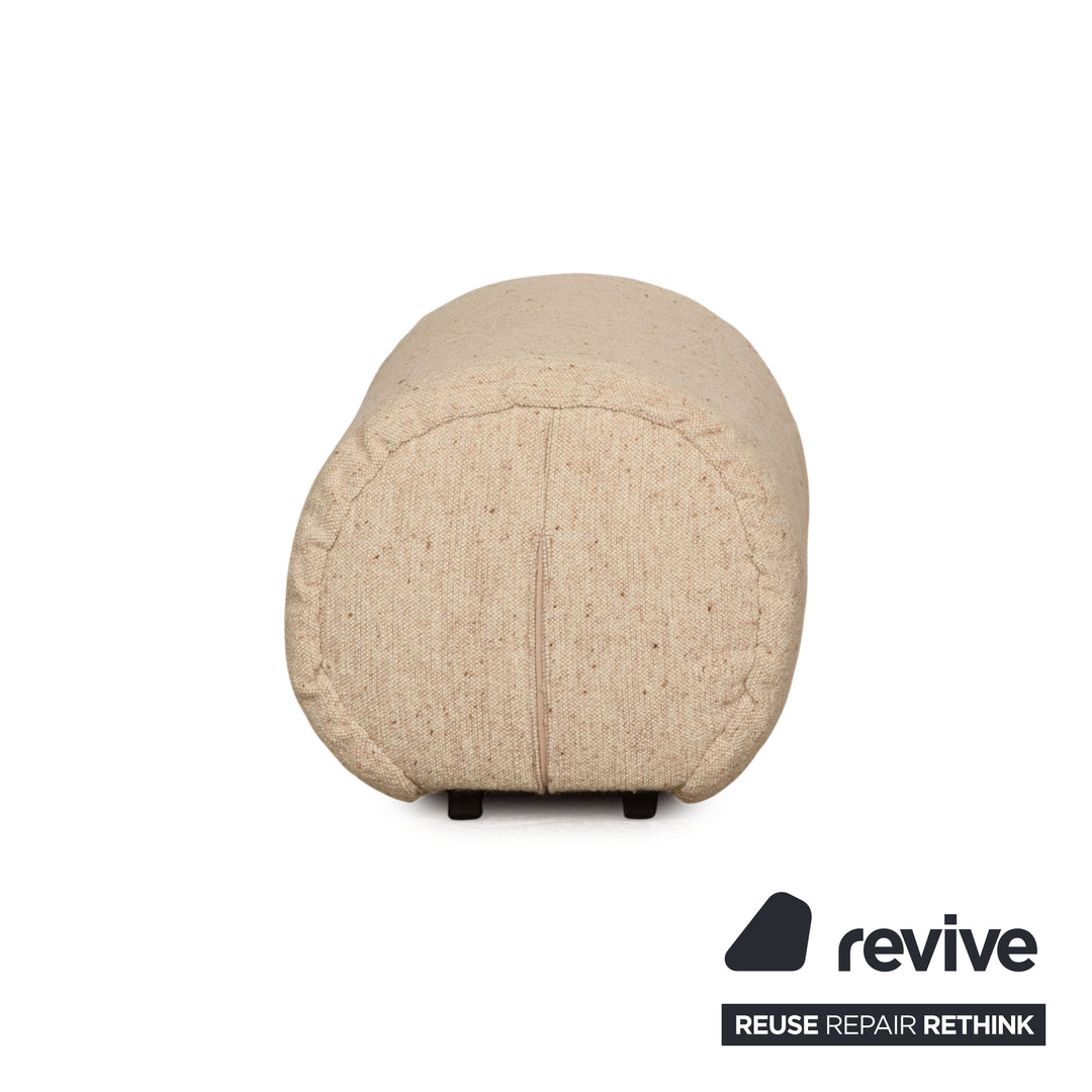 Cor Commodus Stoff Hocker Beige