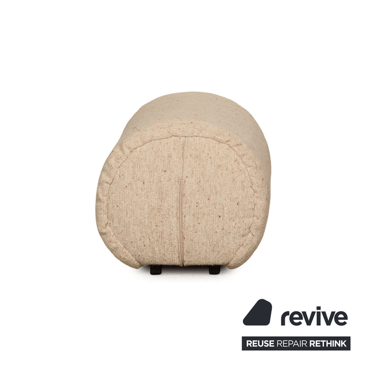 Cor Commodus Stoff Hocker Beige