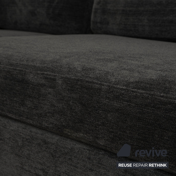 Cor Conseta Stoff Ecksofa Grau Blau Sofa Couch