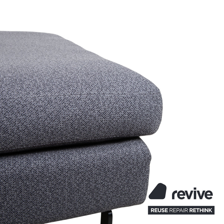 COR Conseta Stoff Ecksofa Grau Sofa Couch