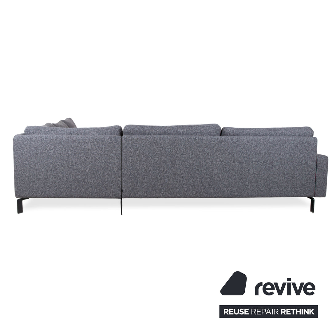 COR Conseta Stoff Ecksofa Grau Sofa Couch