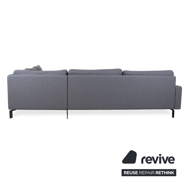COR Conseta Stoff Ecksofa Grau Sofa Couch