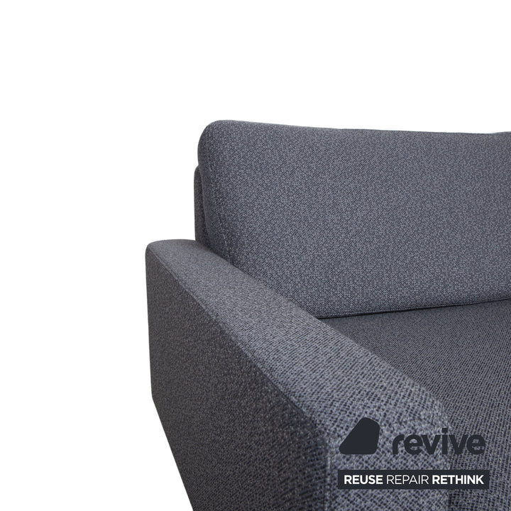 COR Conseta Stoff Ecksofa Grau Sofa Couch