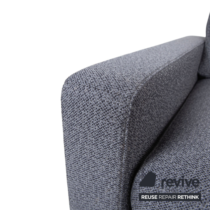COR Conseta Stoff Ecksofa Grau Sofa Couch
