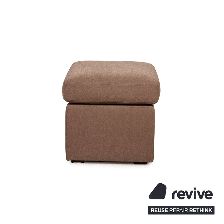 Tabouret en tissu Cor Conseta beige