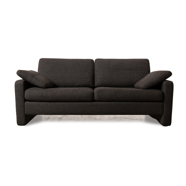 Cor Conseta Stoff Zweisitzer Grau Sofa Couch