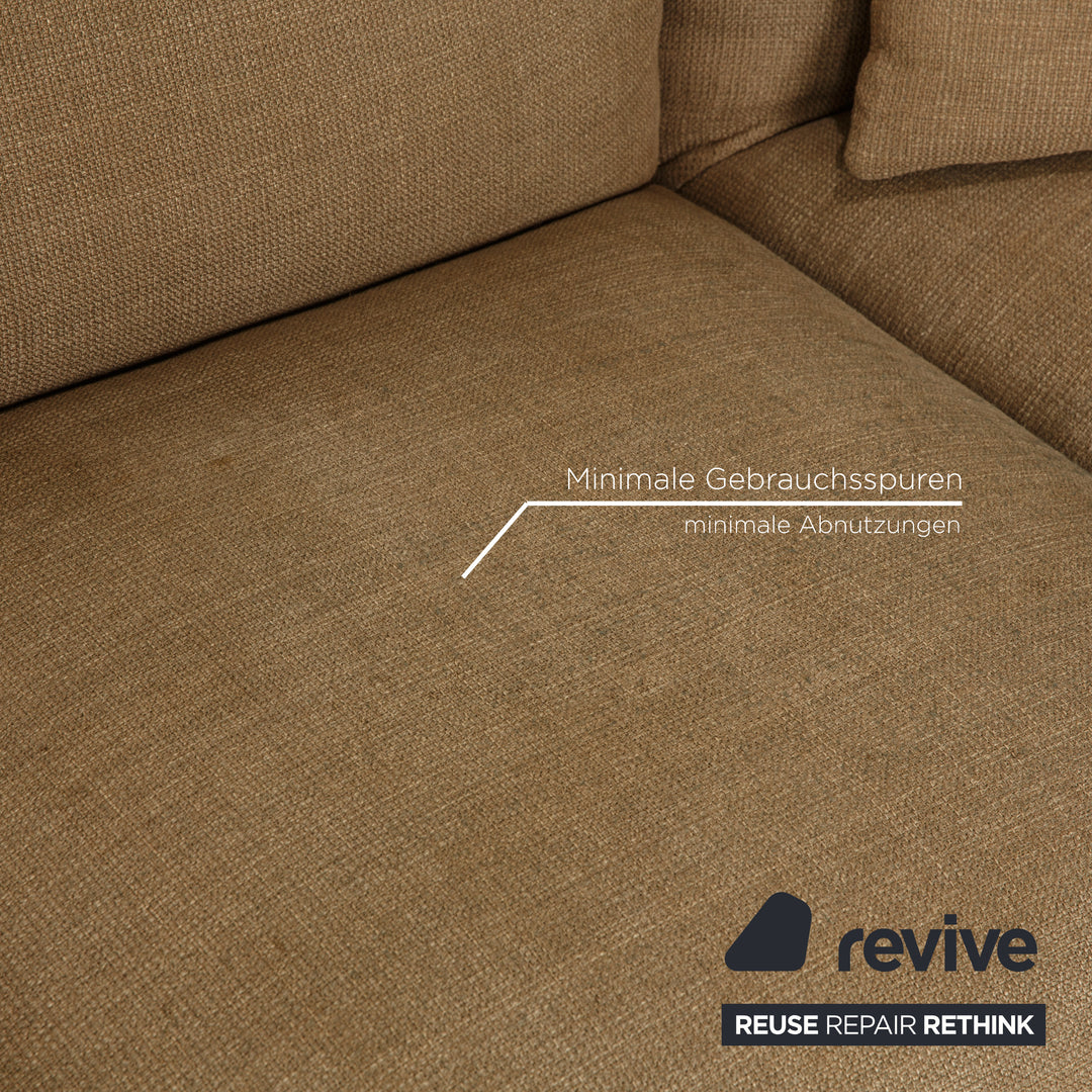 Cor Jalis Fabric Sofa Brown Corner Sofa Couch