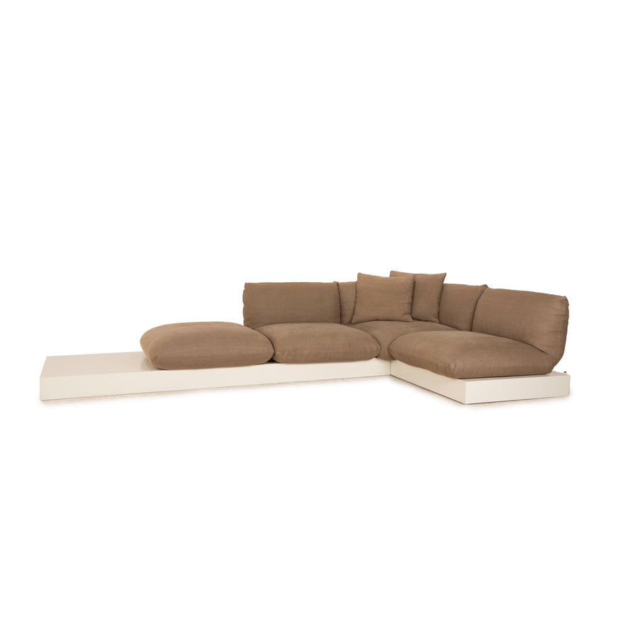 Cor Jalis Fabric Sofa Brown Corner Sofa Couch