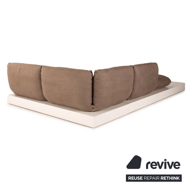 Cor Jalis Fabric Sofa Brown Corner Sofa Couch