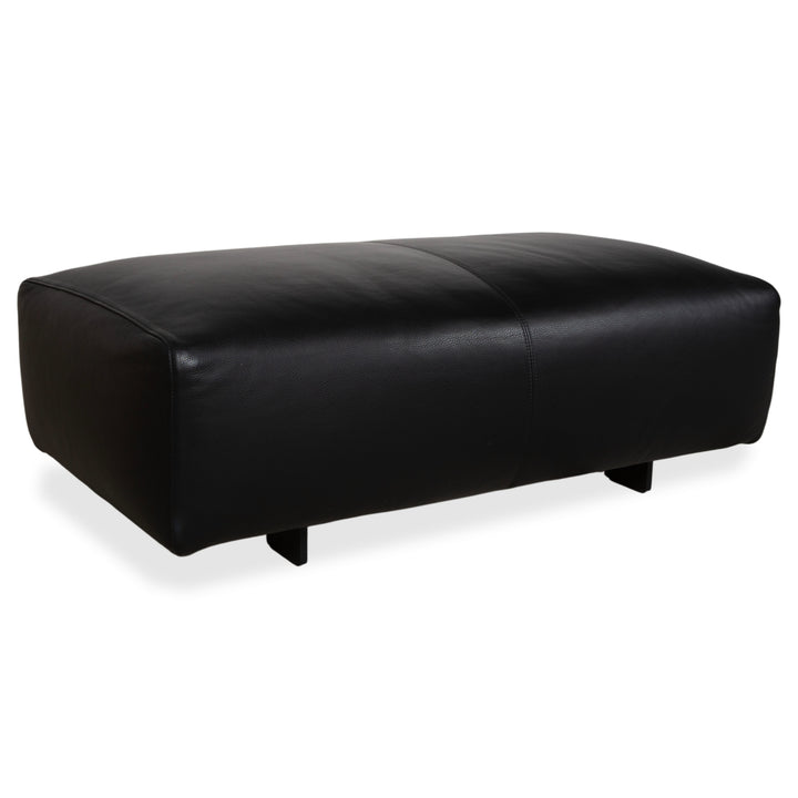 COR Moss Leather Stool Black
