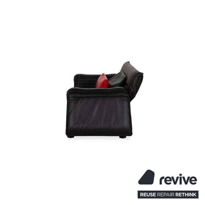 de Sede DS-142 Leder Sessel Schwarz