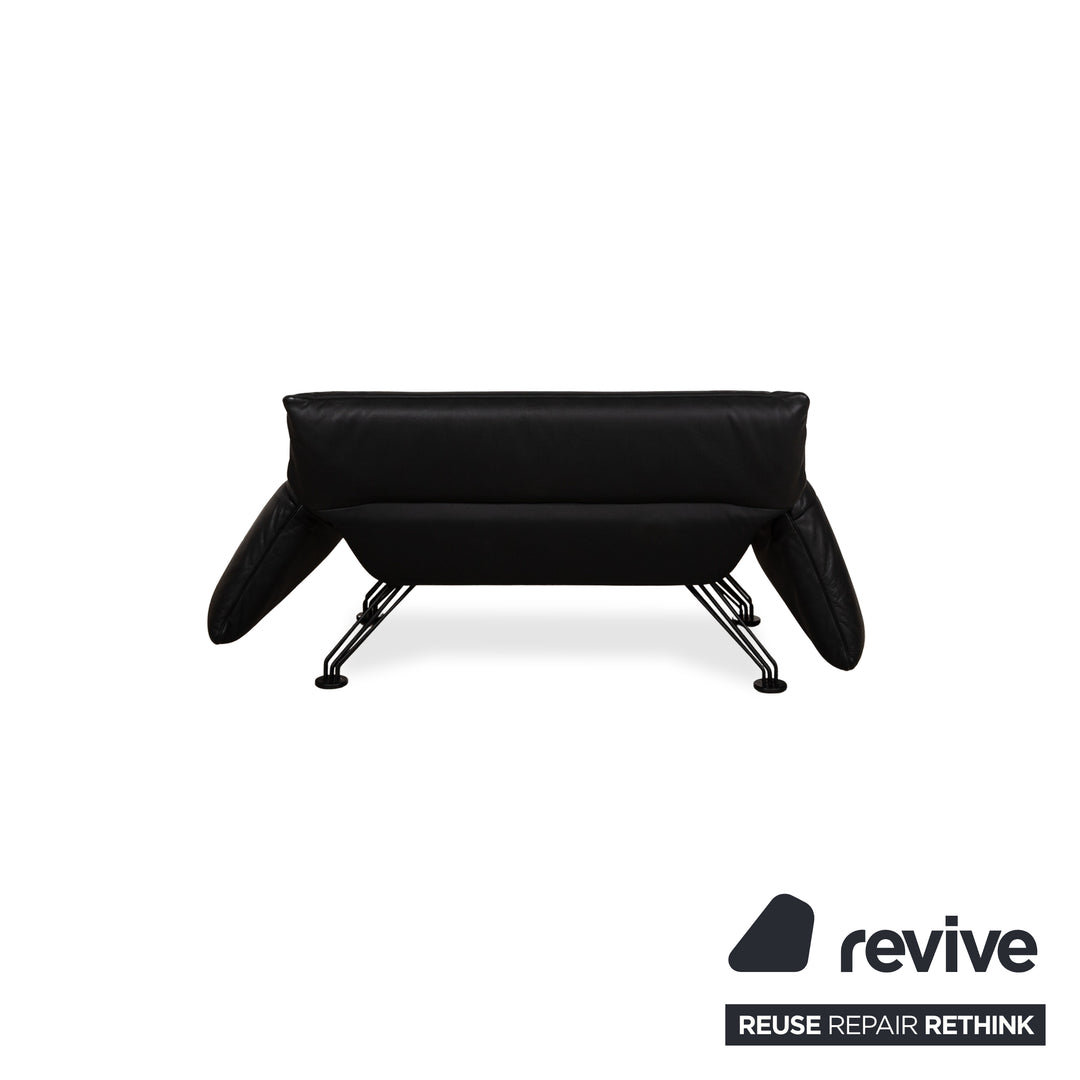 de Sede DS-142 Leder Sessel Schwarz