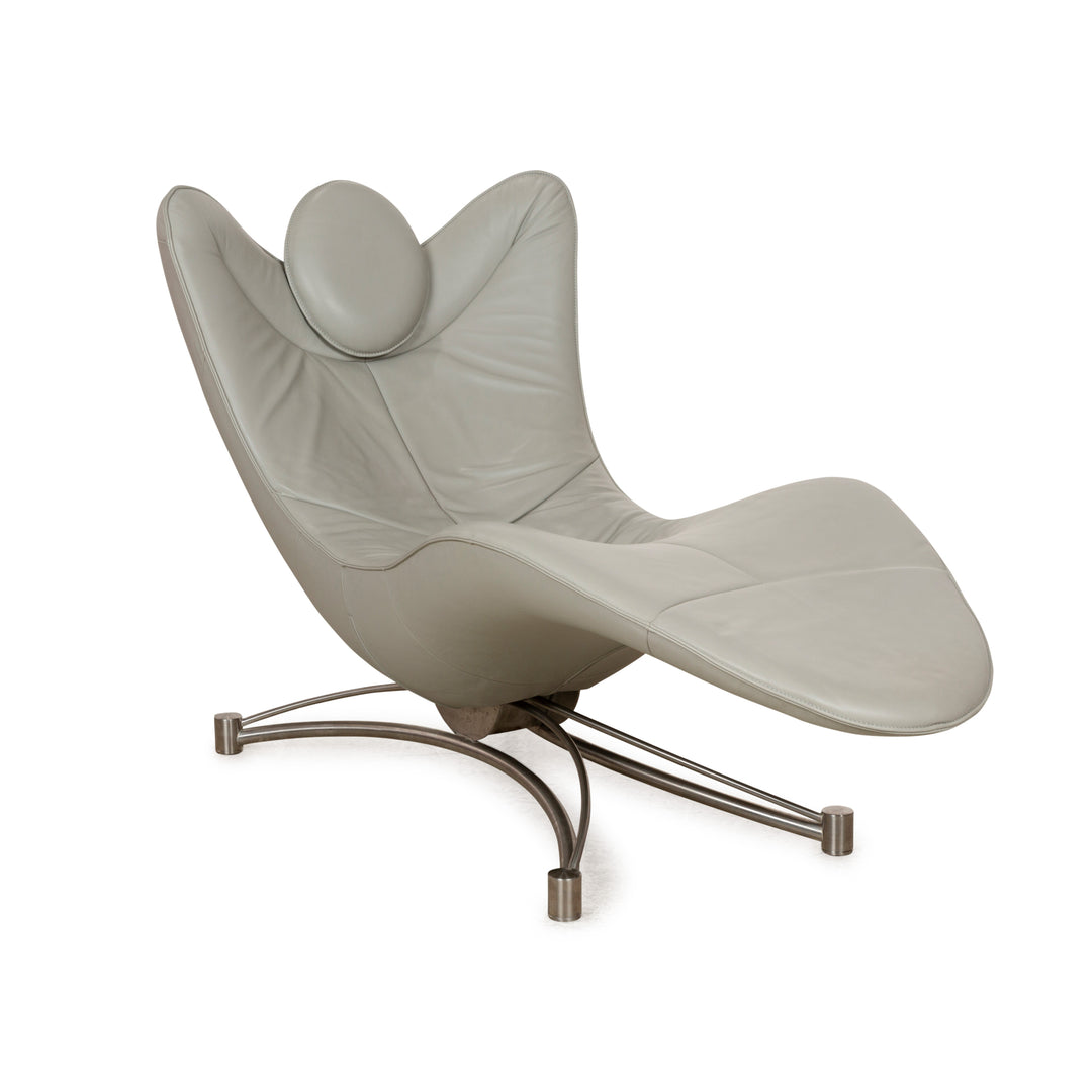 de Sede DS-151 Leather Lounger Grey