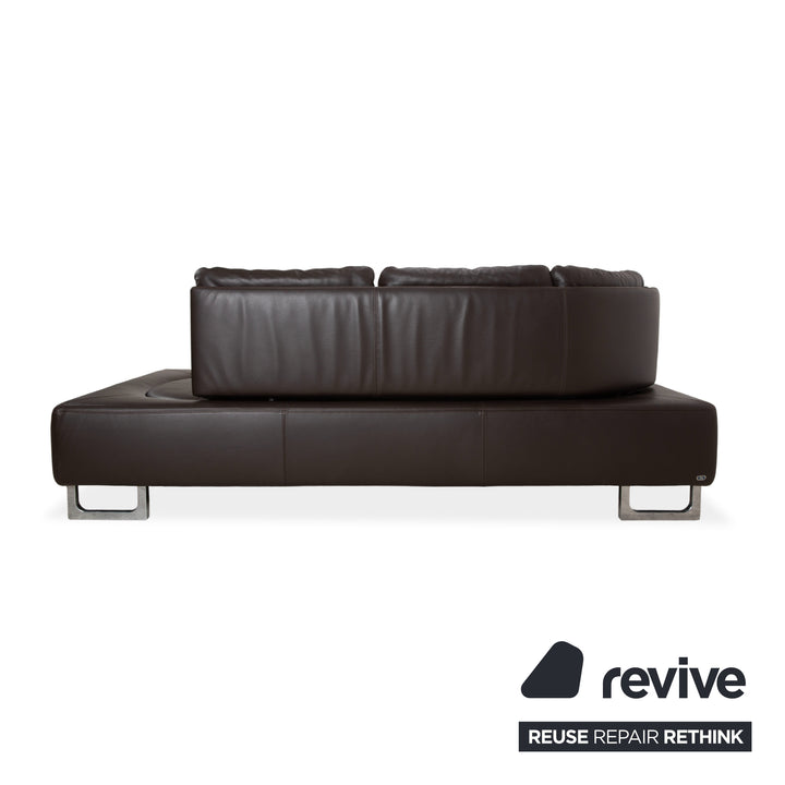 de Sede DS-165 Motion Ecksofa Braun	Sofa Couch Design Hugo de Ruiter manuelle Funktion