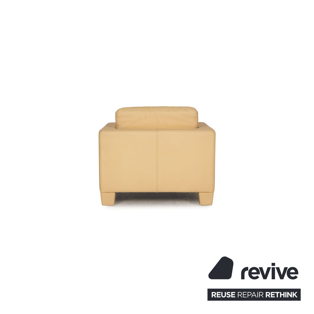 de Sede DS 17 leather armchair beige