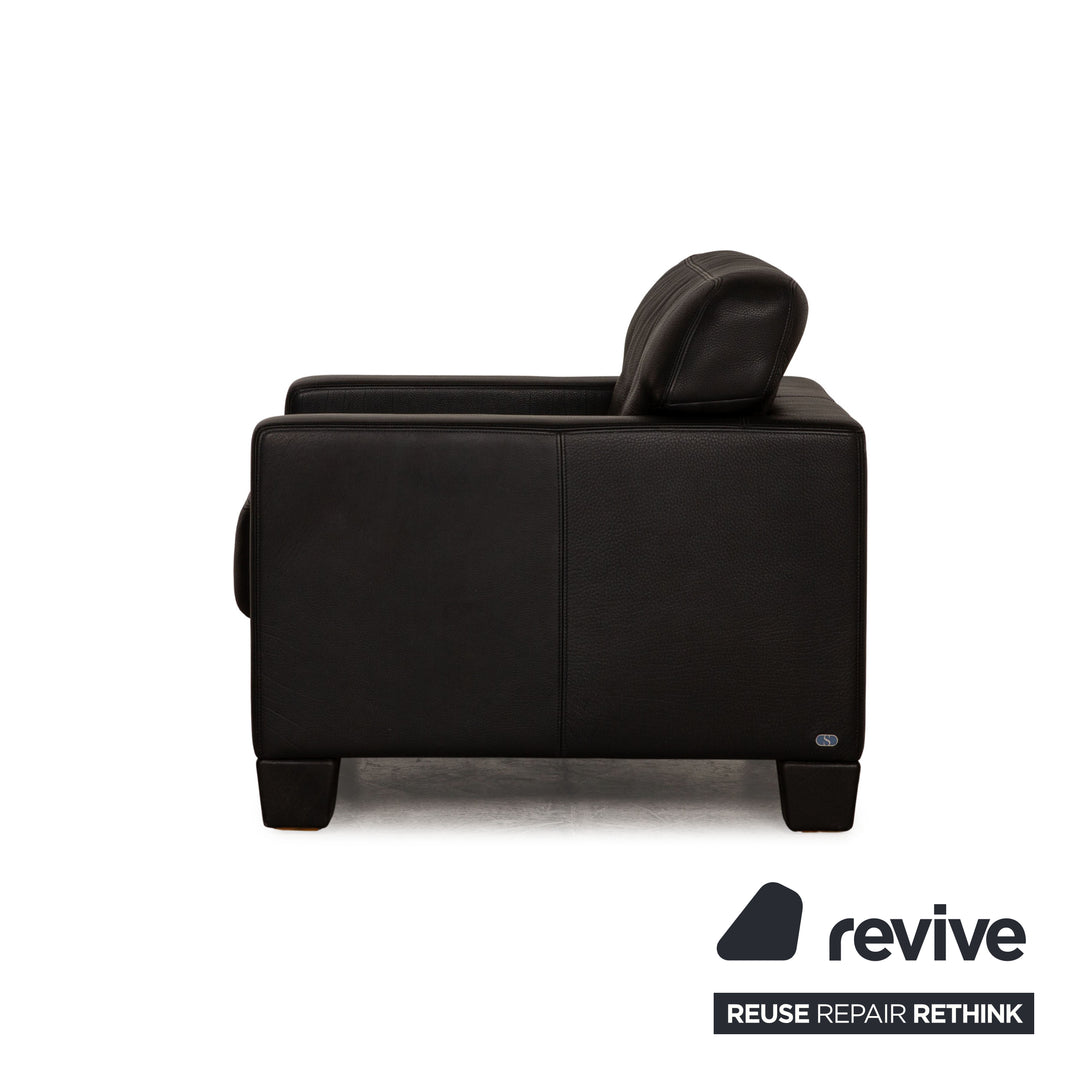 de Sede DS 17 Leather Armchair Black