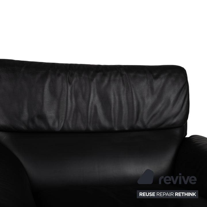 de Sede DS-2011 Leder Sessel Schwarz