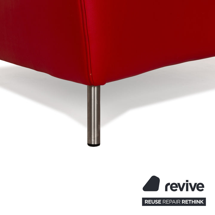 de Sede DS 264 Leder Sessel Rot Hochlehner