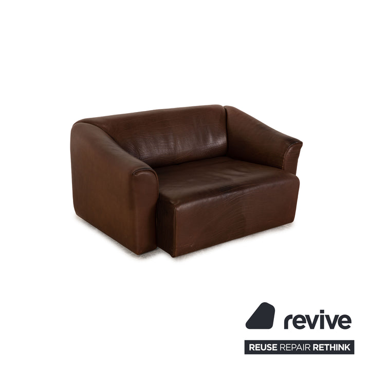 de Sede ds 47 Leder Sofa Garnitur Braun Zweisitzer Couch