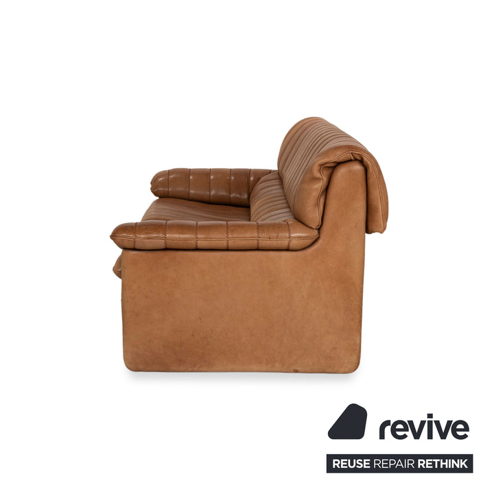 De Sede DS-86 Leder Zweisitzer Braun Sofa Couch