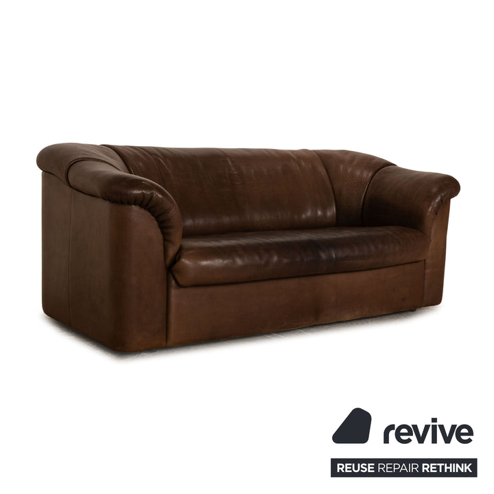 De Sede Leder Sofa Garnitur Braun 2x Zweisitzer Sofa Couch