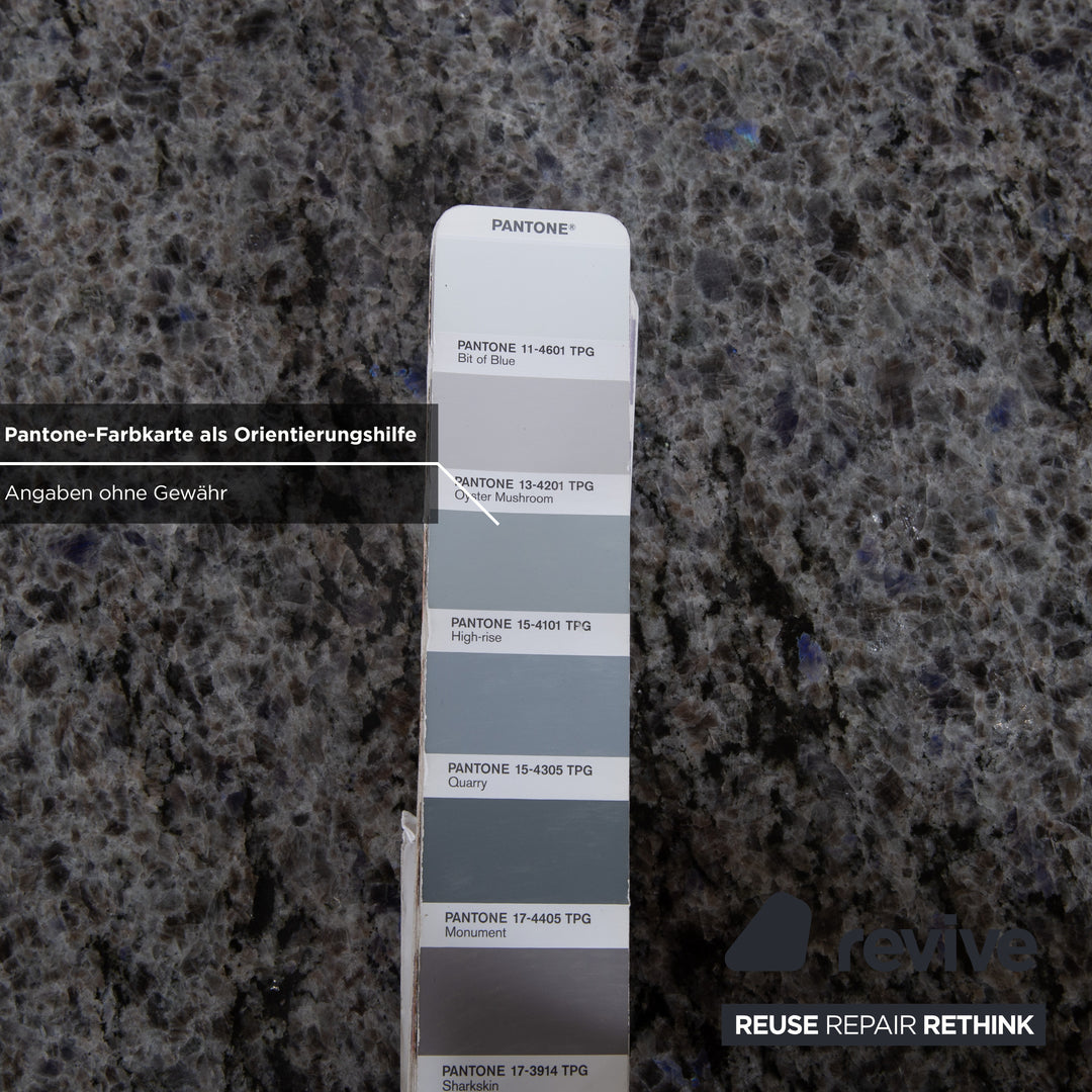 Draenert Adler 1224 Granit-Esstisch Grau Silber 170 x 105 cm