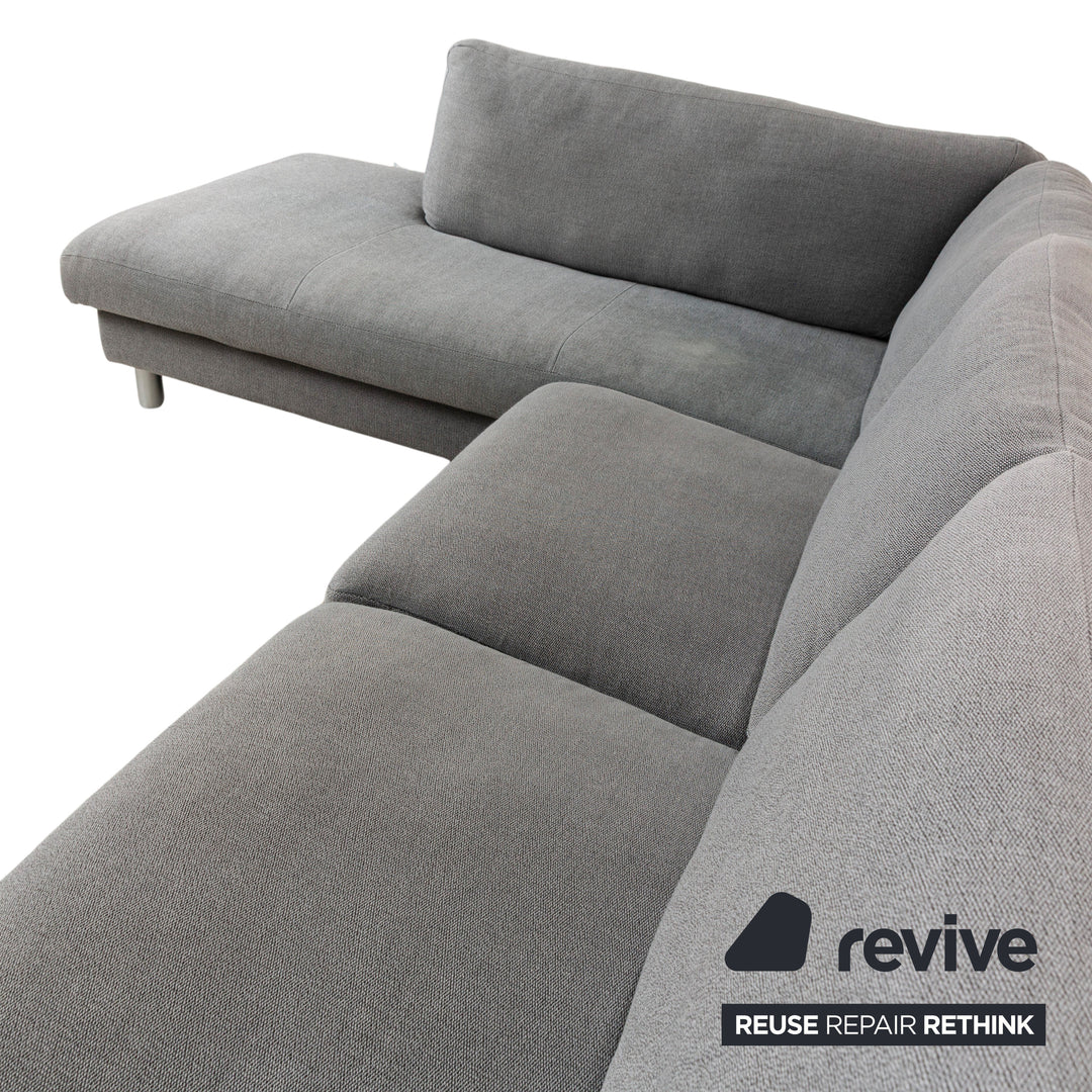 Erpo CL 500 Stoff Ecksofa Grau	Sofa Couch