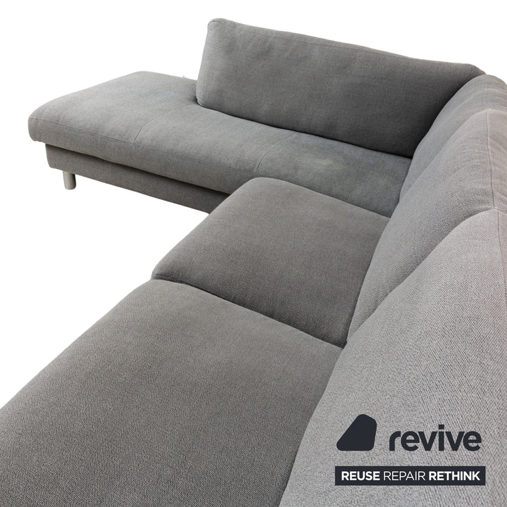 Erpo CL 500 Stoff Ecksofa Grau	Sofa Couch
