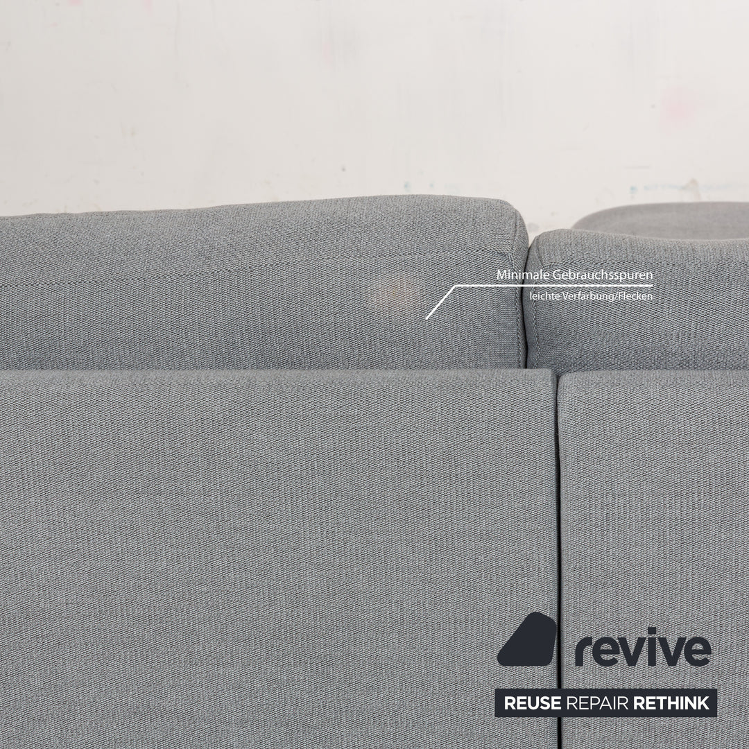 Erpo CL 500 Stoff Ecksofa Grau	Sofa Couch