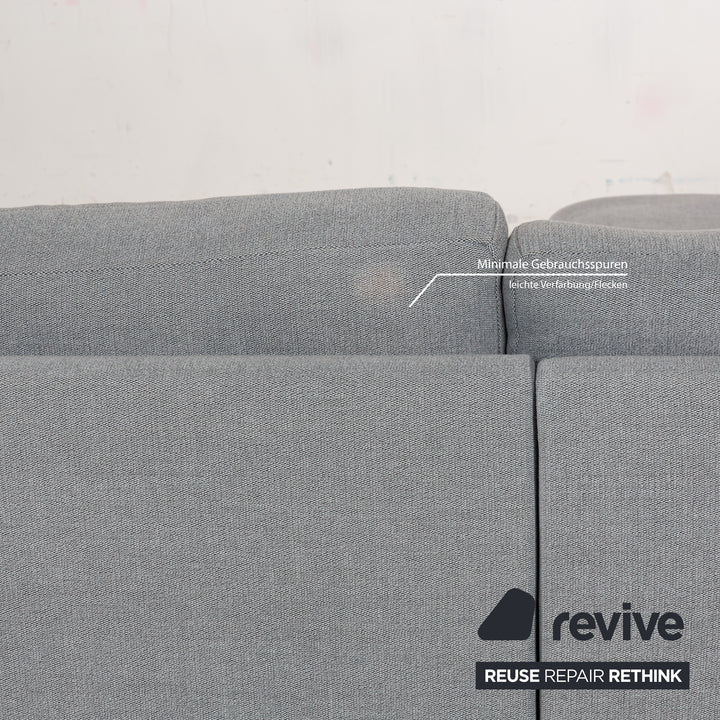 Erpo CL 500 Stoff Ecksofa Grau	Sofa Couch