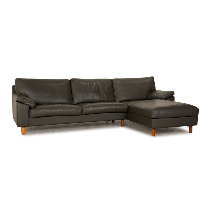 Erpo Classics 650 Canapé d'angle en cuir Gris Canapé