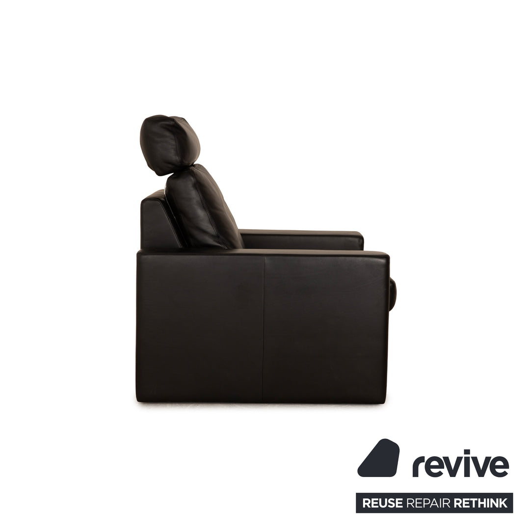 Erpo CL 300 Fauteuil Cuir Noir fonction manuelle