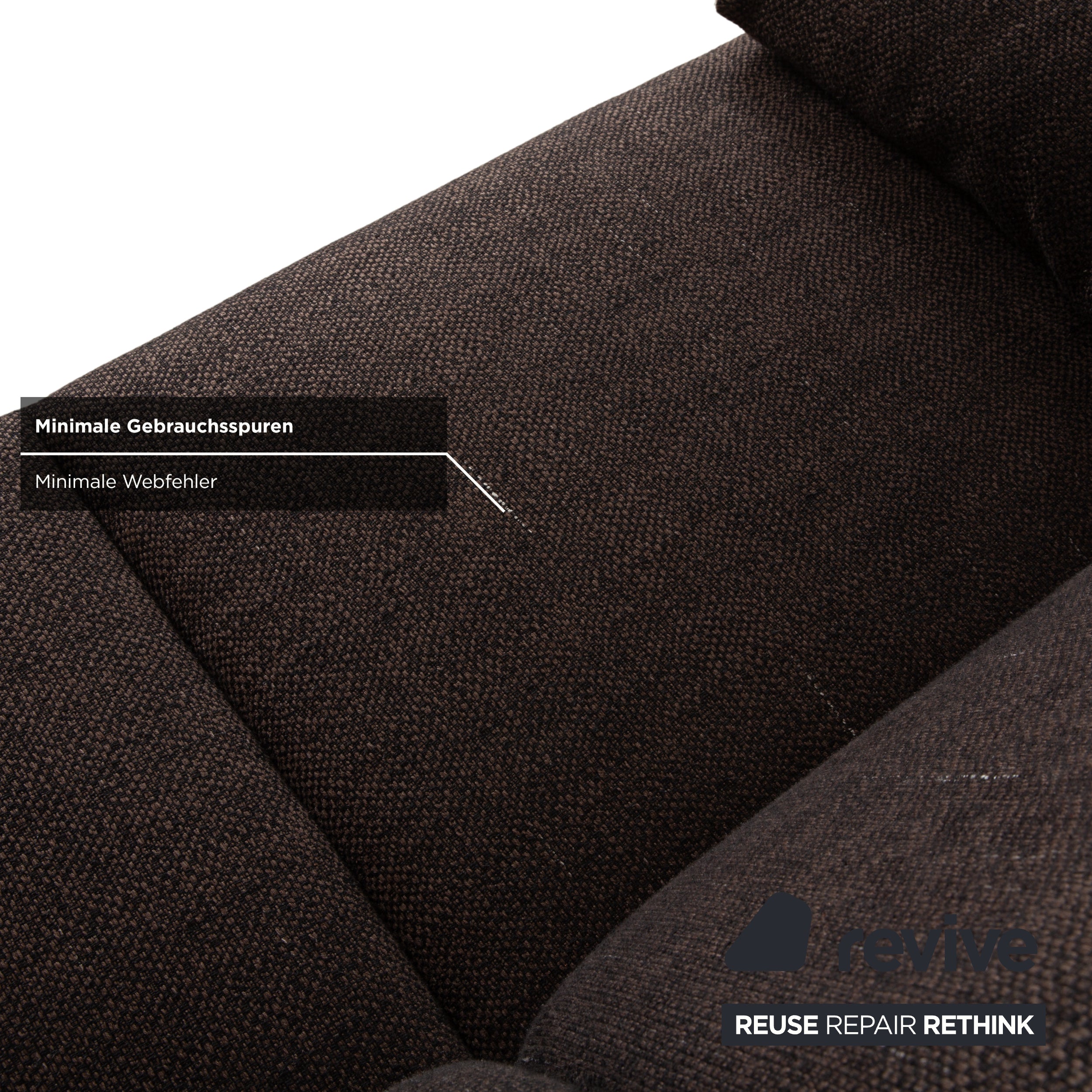 Ewald Schillig Concept Plus Stoff Ecksofa Braun Grau Sofa Couch