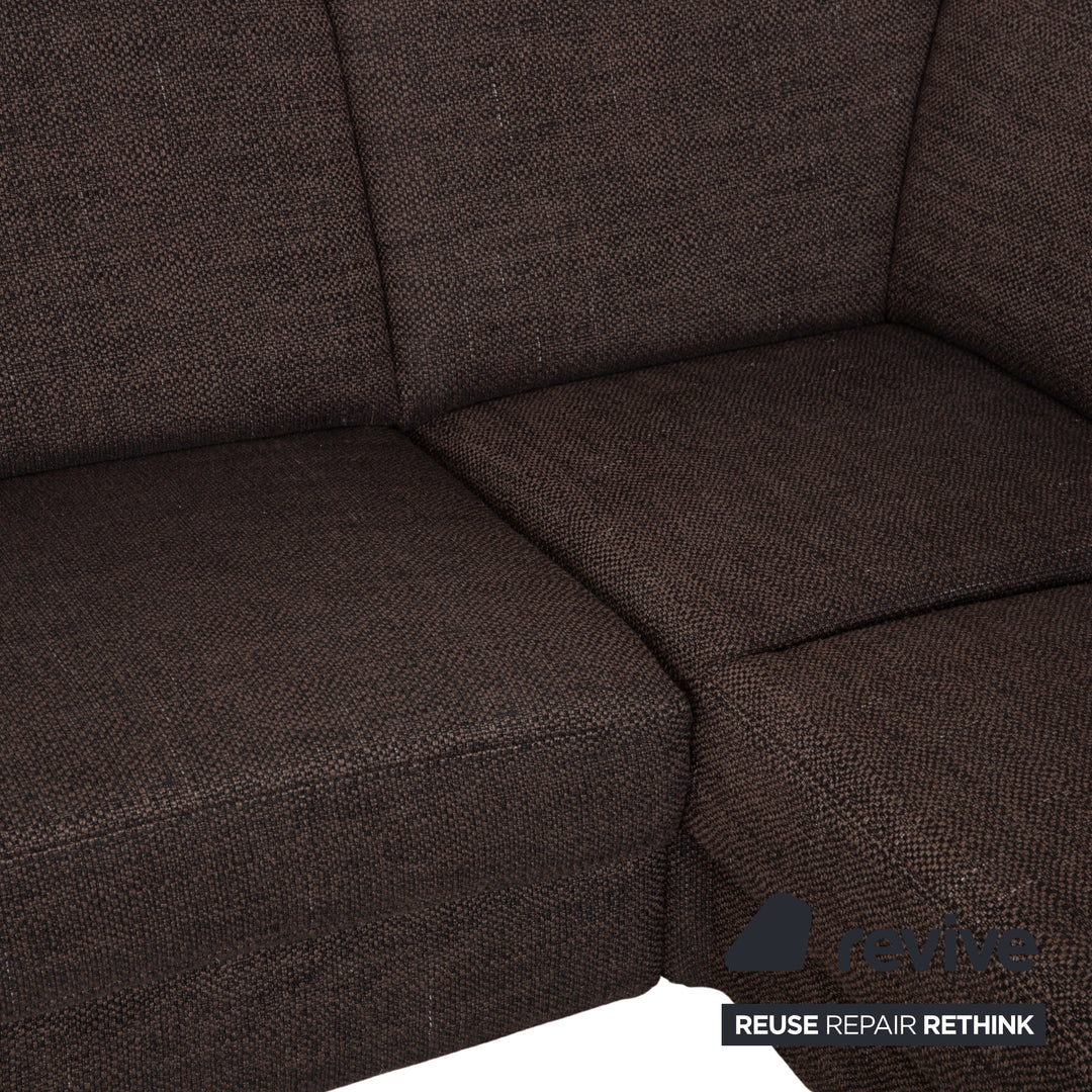 Ewald Schillig Concept Plus Stoff Ecksofa Braun Grau Sofa Couch