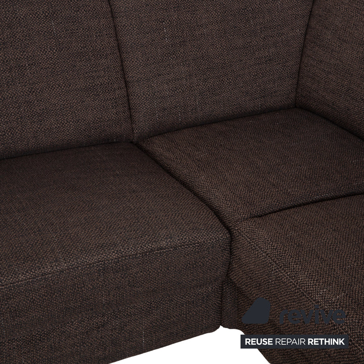 Ewald Schillig Concept Plus Stoff Ecksofa Braun Grau Sofa Couch