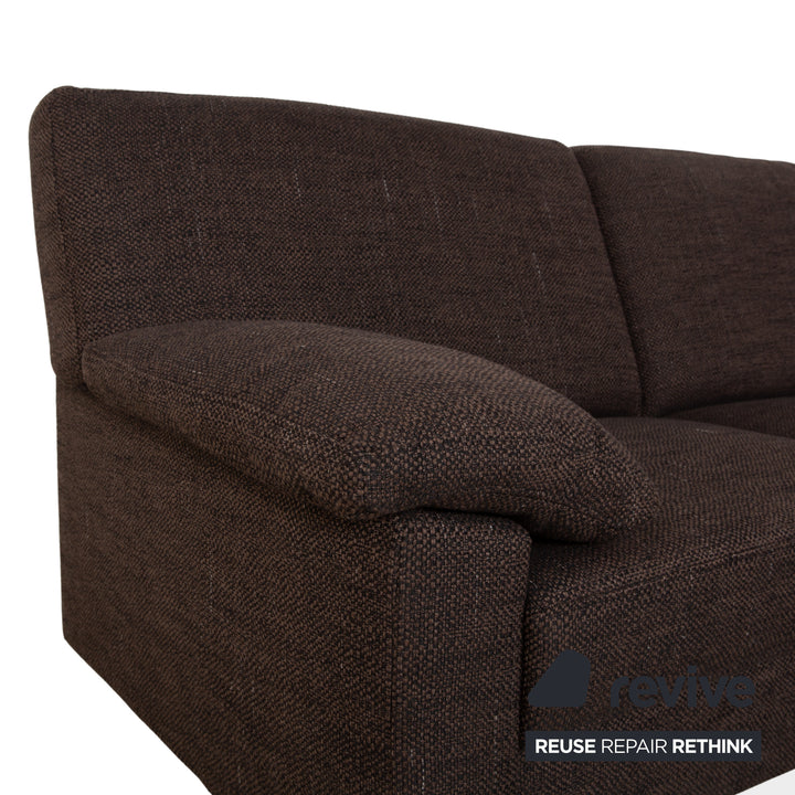 Ewald Schillig Concept Plus Stoff Ecksofa Braun Grau Sofa Couch