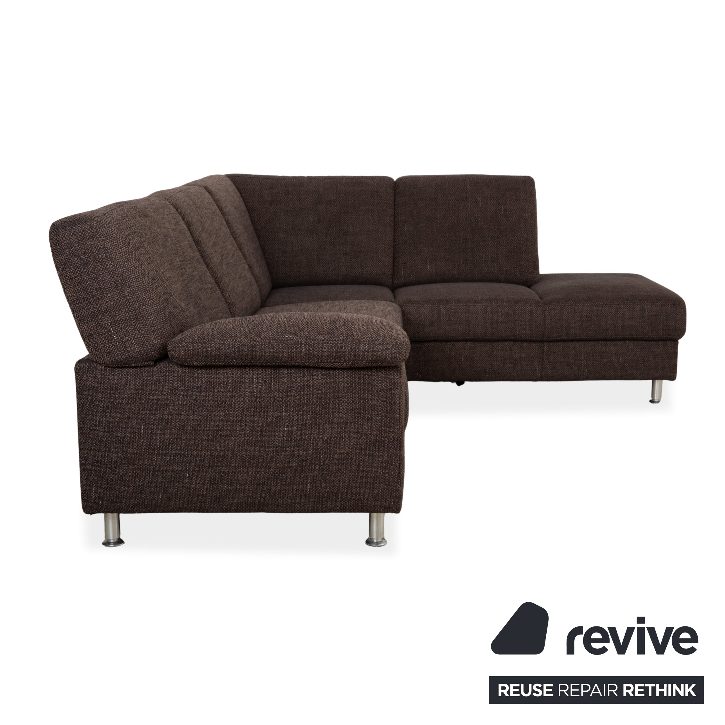 Ewald Schillig Concept Plus Stoff Ecksofa Braun Grau Sofa Couch
