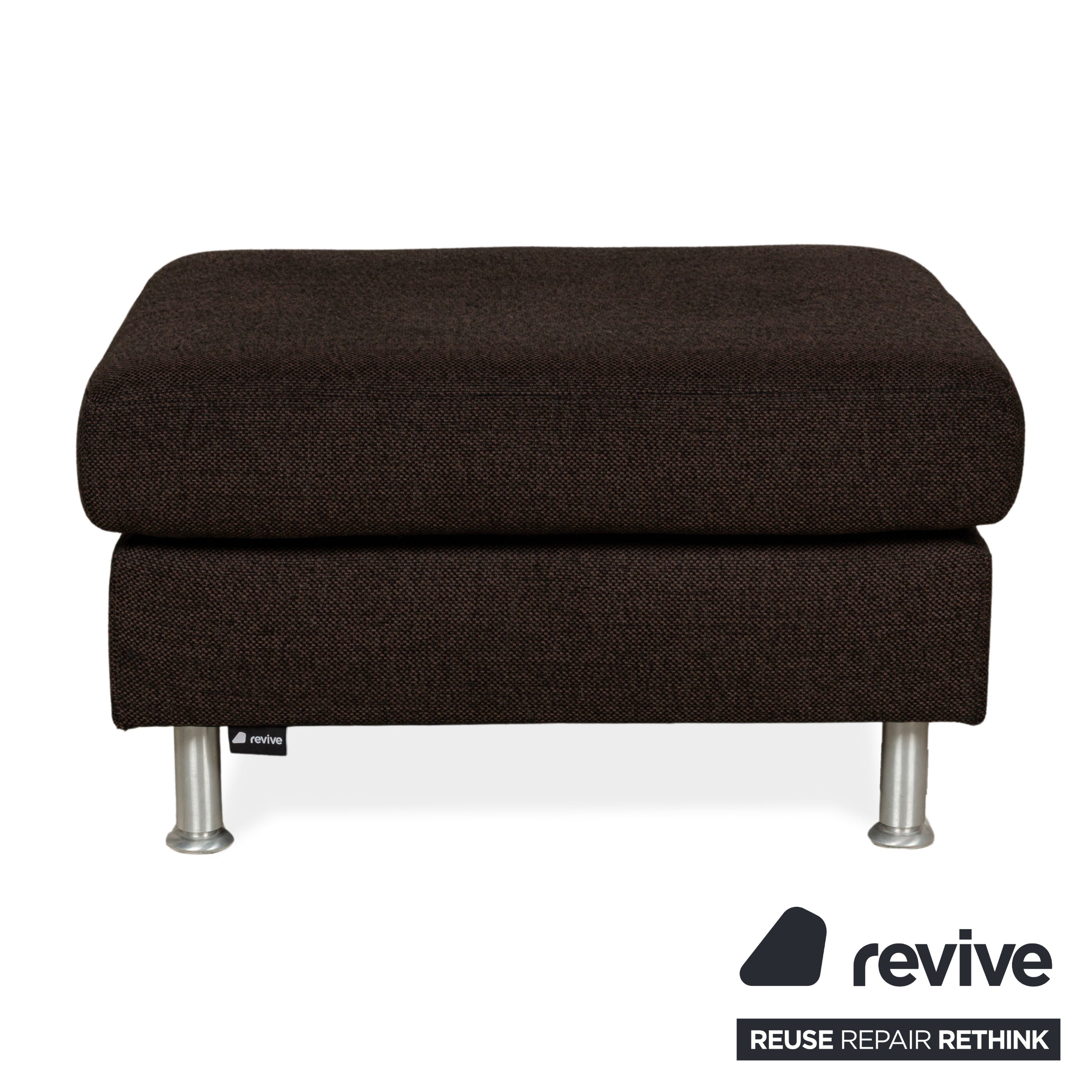 Ewald Schillig Concept Plus Stoff Hocker Schwarz