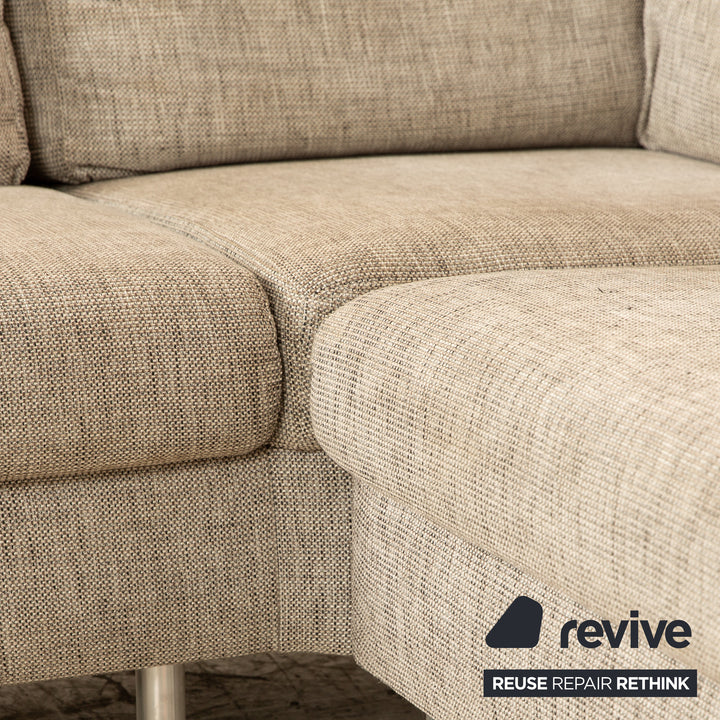Ewald Schillig Flex Plus Fabric Corner Sofa Grey Sofa Couch